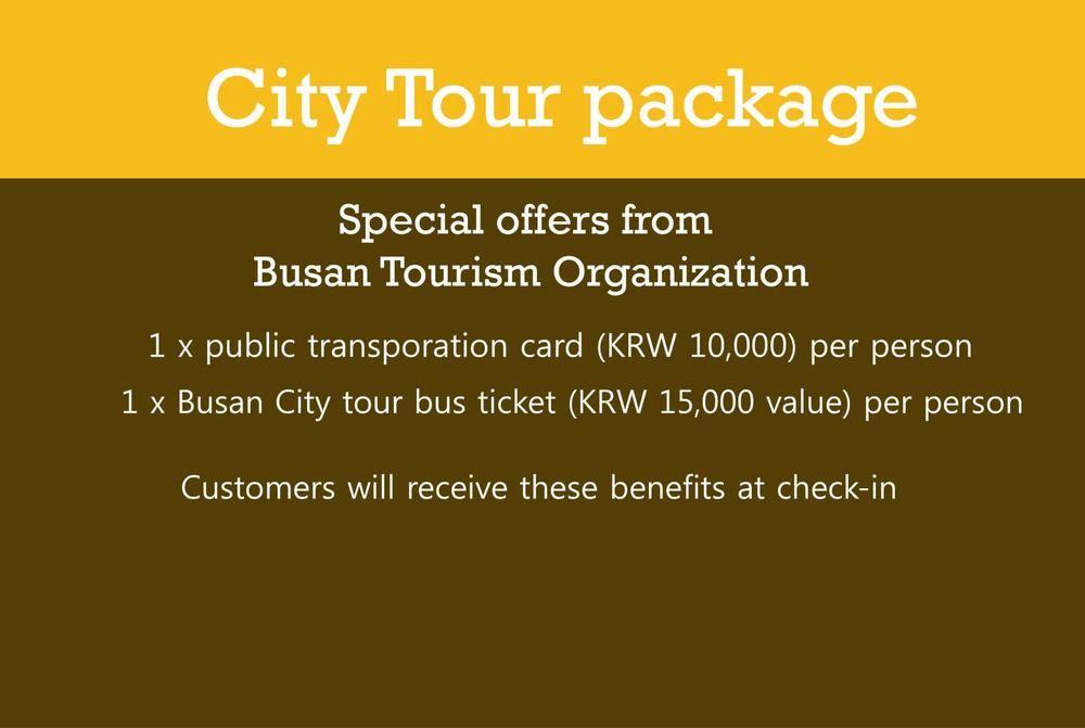 Haeundae Grand Hotel Busan Eksteriør billede Busan City Tour Package