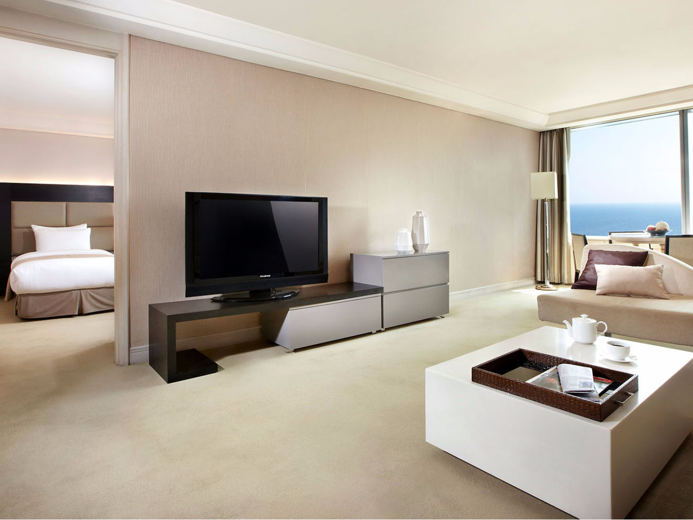 Haeundae Grand Hotel Busan Eksteriør billede A suite at the hotel