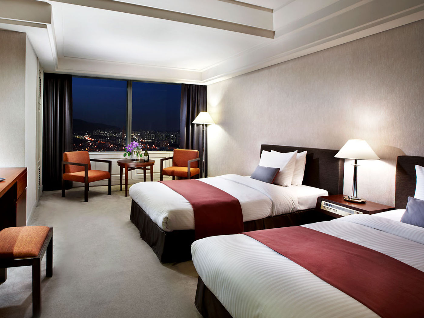 Haeundae Grand Hotel Busan Eksteriør billede Deluxe Room