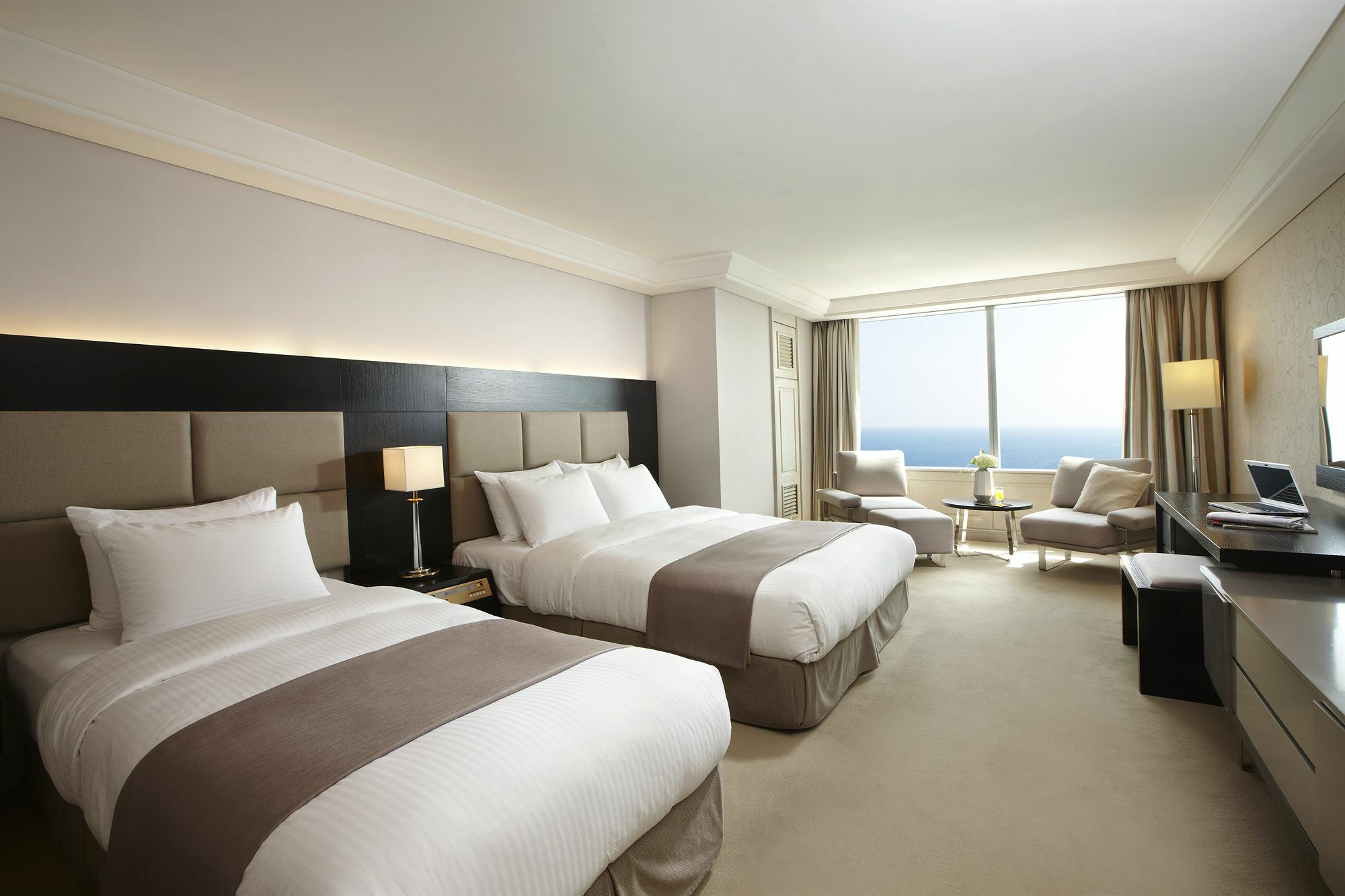 Haeundae Grand Hotel Busan Eksteriør billede Deluxe Ocean View Room