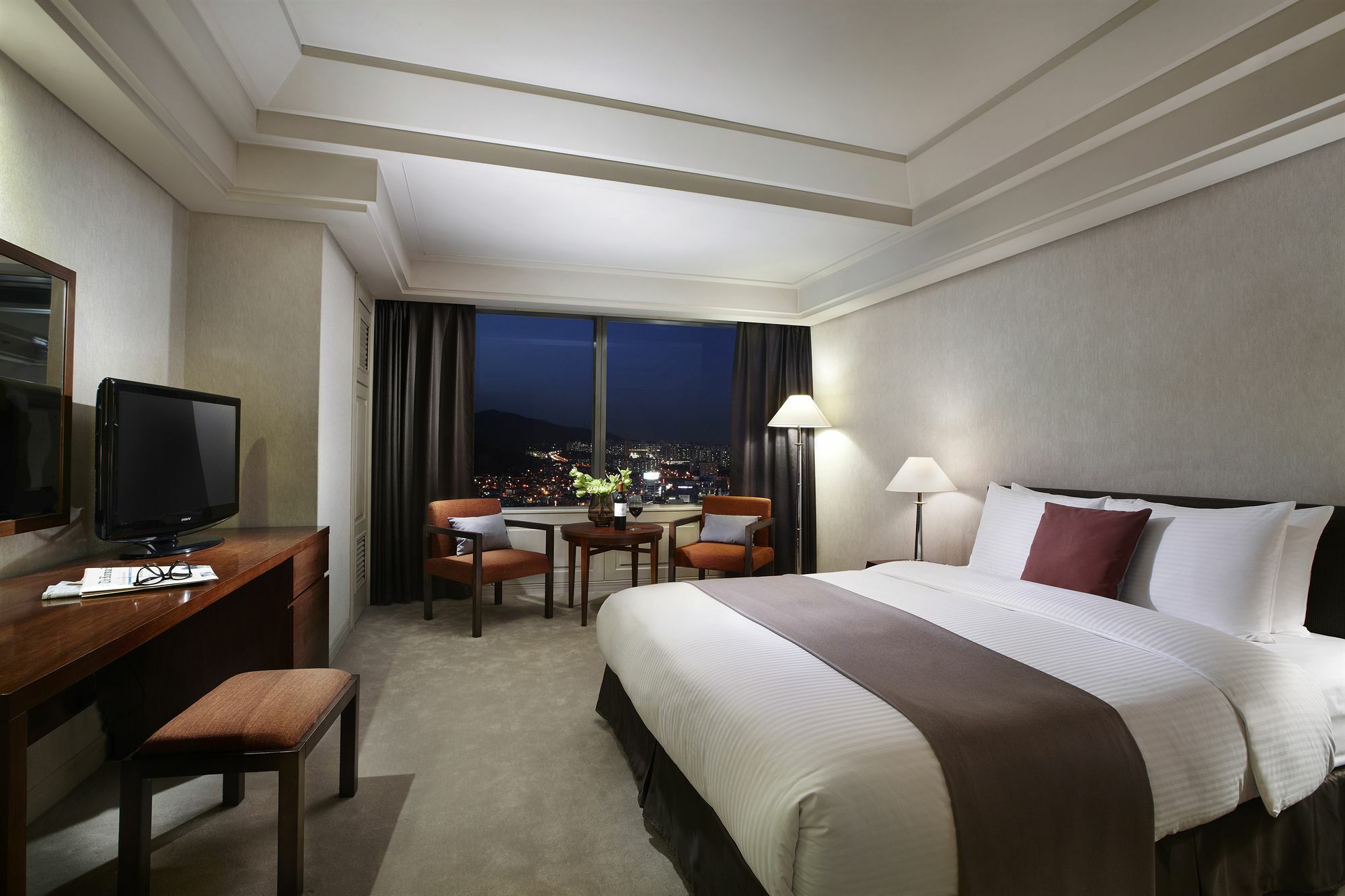Haeundae Grand Hotel Busan Værelse billede Deluxe Room