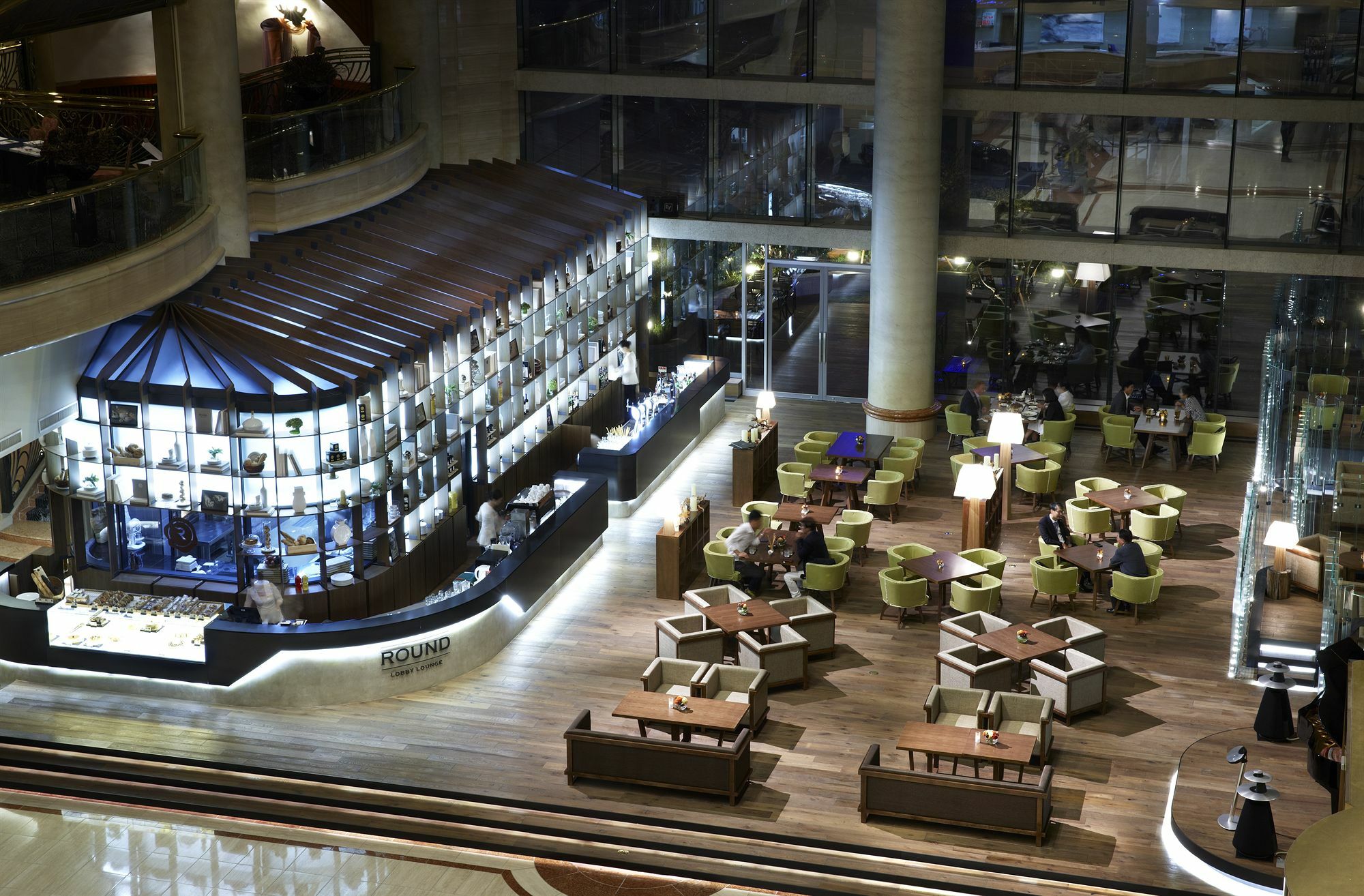 Haeundae Grand Hotel Busan Eksteriør billede The lobby of the hotel